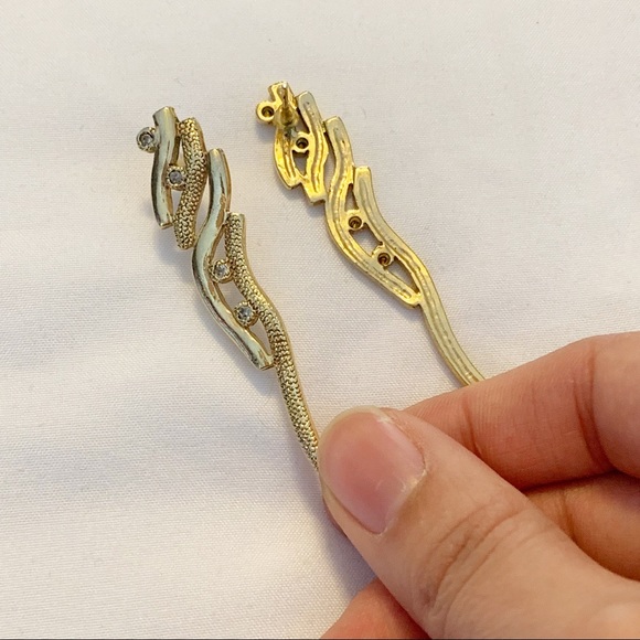 Gold earrings - Picture 5 of 5